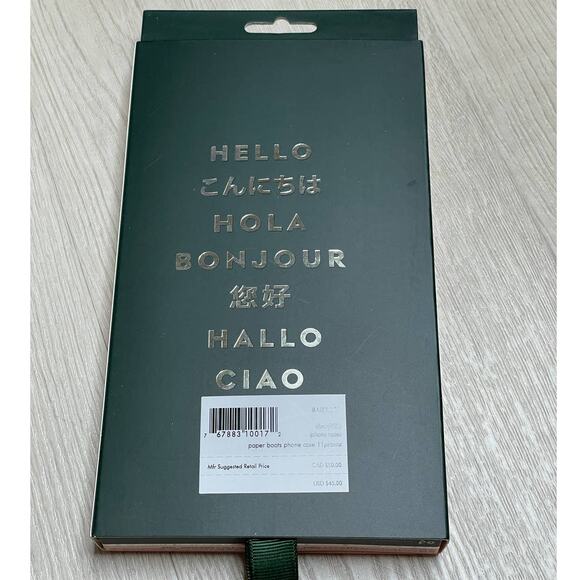 Kate spade Paper Boats Iphone 11 PRO MAX Clear Case - Picture 3 of 3